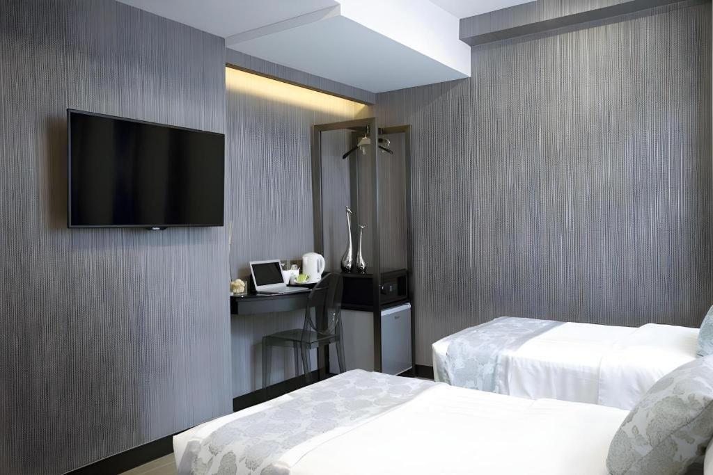 הונג קונג M1 North Point Hotel מראה חיצוני תמונה